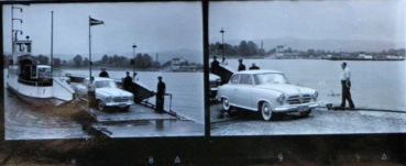 Borgward Isabella Europetour 1956 hundredthirty Photofilmstrips (4391)
